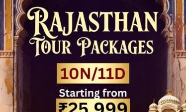 Rajasthan tour packages 10 nights 11 days itinerary map Jaipur Amer Fort morning view Bikaner Junagarh Fort exterior Jaisalmer desert camel safari sunset Luxury desert camp tent Rajasthan Mehrangarh Fort Jodhpur Udaipur City Palace lake view Pushkar lake evening aarti Mount Abu Dilwara temple Rajasthan family tour SUV travel Honeymoon couple Udaipur boat ride Rajasthani folk dance desert camp Jawai leopard safari Rajasthan Chand Baori stepwell Rajasthan palace hotel interior