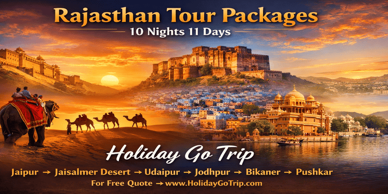 Rajasthan Tour Packages 10 Nights 11 Days. Udaipur Lake Pichola Boat Ride Romantic View. aipur City Palace Royal Experience