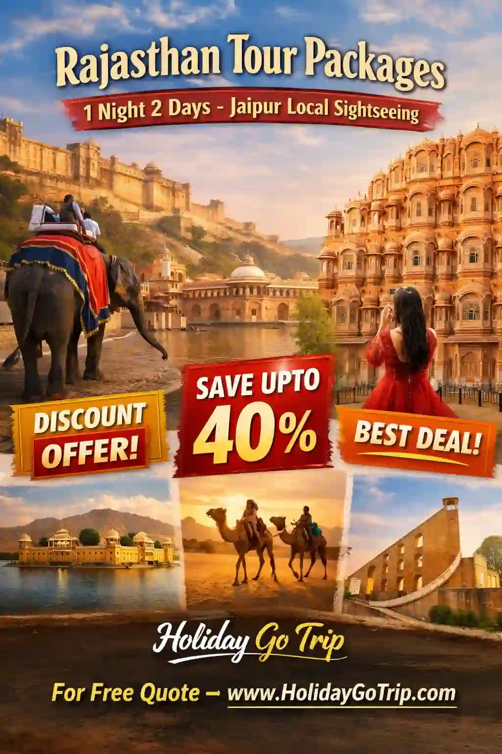 Jaipur tour package 1 night 2 days