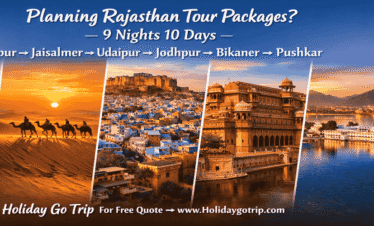 Rajasthan Tour Packages 9 Nights 10 Days.