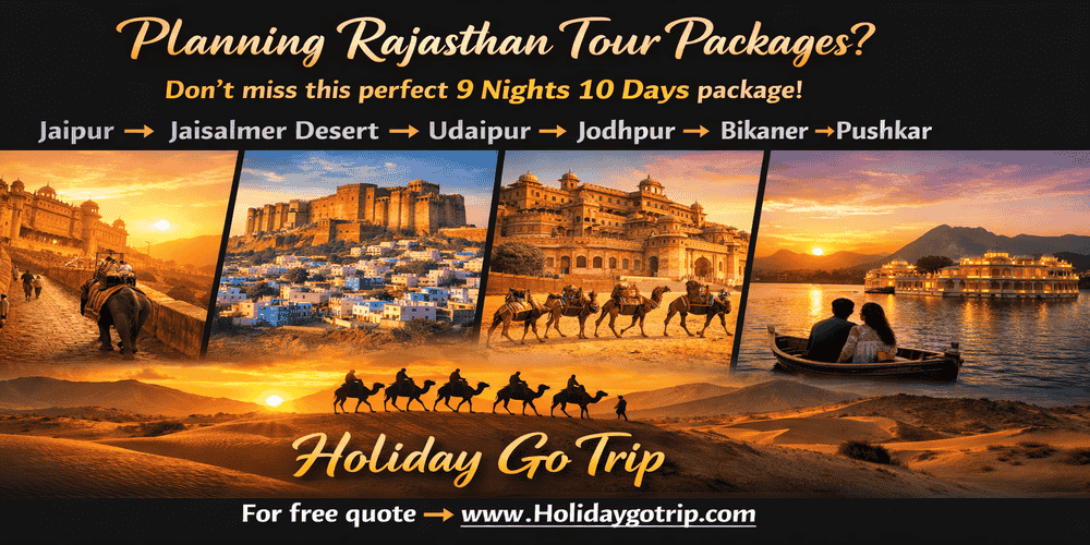 Rajasthan Tour Packages 9 Nights 10 Days