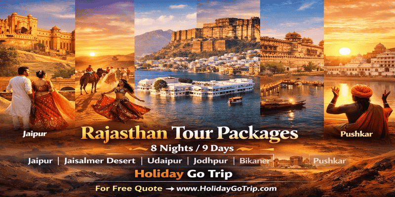 Rajasthan Tour Packages 8 Nights 9 Days Amber Fort