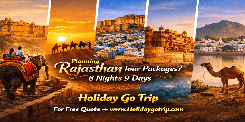 Rajasthan Tour Packages 8 Nights 9 Days . Rajasthan Tour Packages 8 Nights 9 Days Amber Fort Jaipur 2026-27.