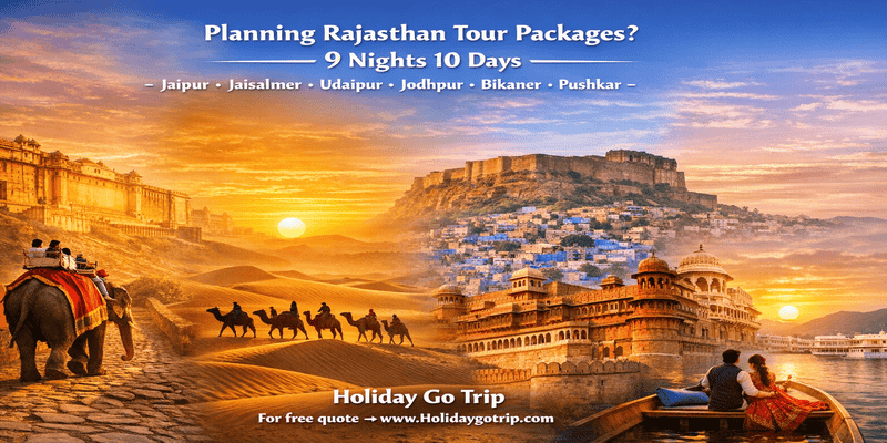 Rajasthan Tour Packages 9 Nights 10 Days