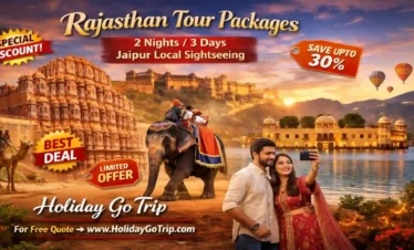 Tourists posing in front of Hawa Mahal during Jaipur Local Sightseeing 2 Nights 3 Days trip.