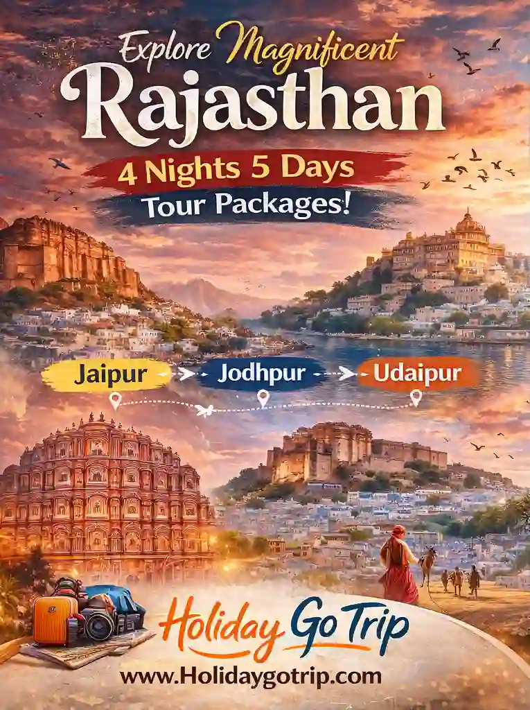 A beautiful heritage hotel courtyard in Jaipur included in our Rajasthan tour packages 4 nights 5 days.