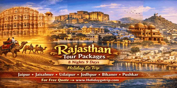 Rajasthan Tour Packages 8 Nights 9 Days