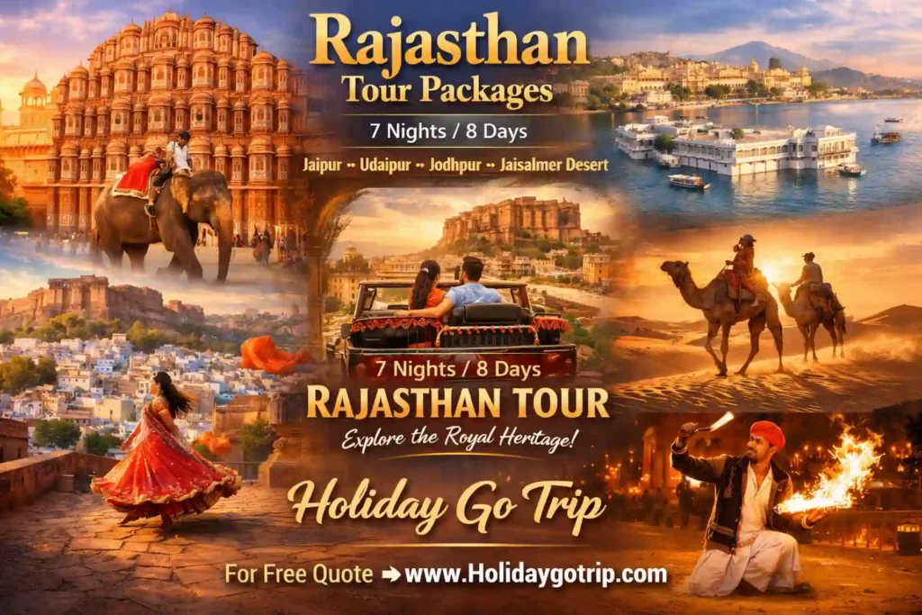 Rajasthan Tour Packages 7 Nights 8 Days