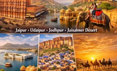 Udaipur Lake Pichola boat ride with City Palace view - Rajasthan tour packages 8 nights 9 days