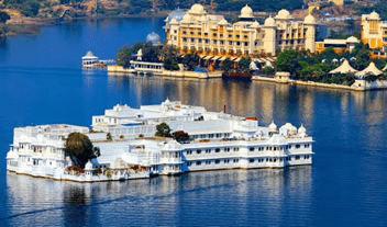 Udaipur lake and palace